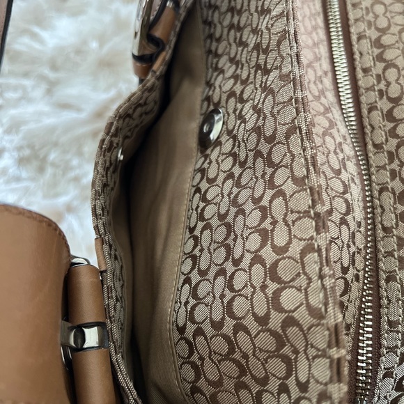 Coach vintage double strap bag/purse/tote - Picture 6 of 13